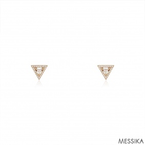 Messika Rose Gold Diamond Th?a Earrings Messika Rose Gold Diamond Th?a Earrings